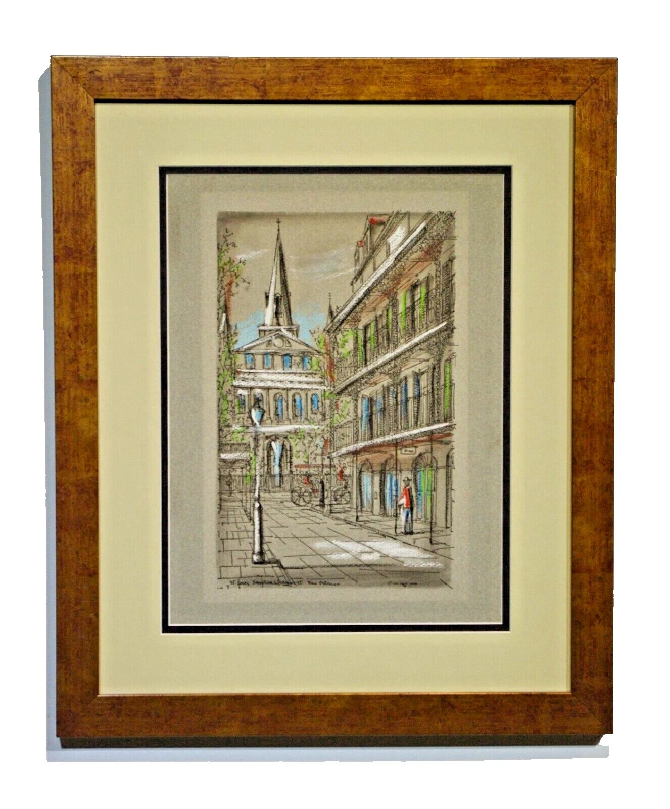 Realism Cityscapes Mixed Media Art & Collage Art