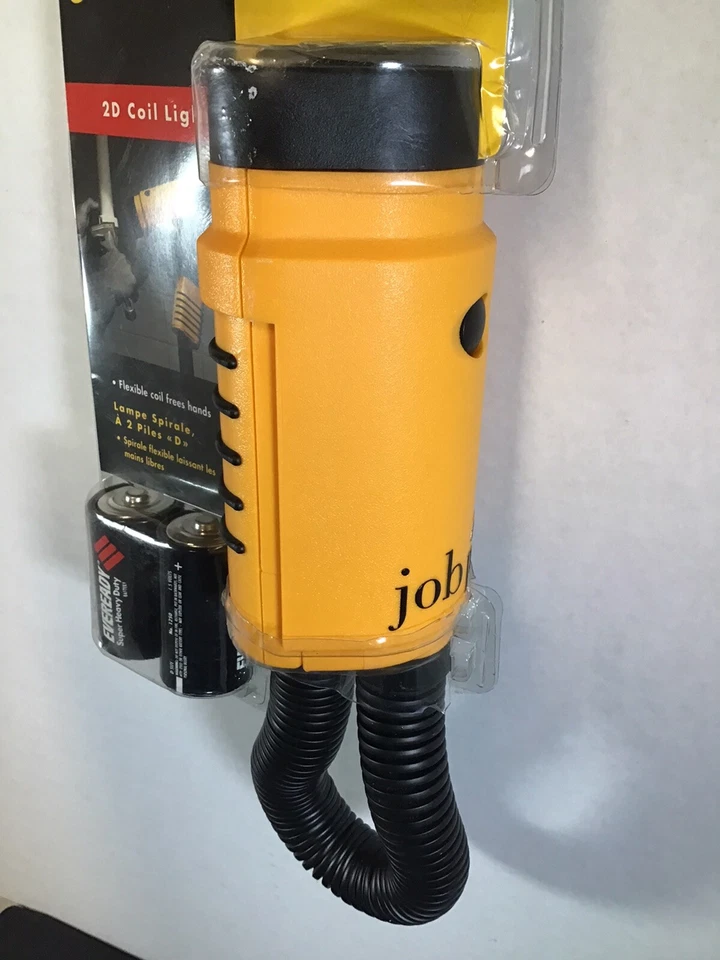 Vintage Coleman Job Pro Snake Light Adjustable Flashlight Worklight Battery - Изображение 2 из 4