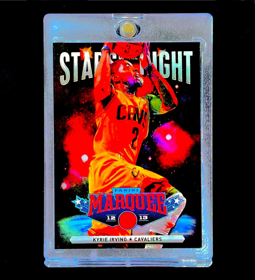 Tarjeta KYRIE IRVING REFRACTOR NEGRO NOVATO SP STARLIGHT PRIZM no automática - CAVALIERS Foto 2 de 4