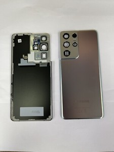 ORIGINAL Samsung S21 ULTRA 5G G998B Akkuabdeckung hinten inkl. Kameraobjektiv