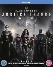 ZACK SNYDER'S JUSTICE LEAGUE EXTENDED DIRECTORS CUT BLU RAY MOVIE FILM 242 MINS