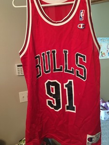camiseta dennis rodman chicago bulls