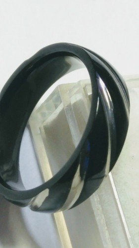 ATTRACTIVE TITANIUM BAND RING SIZE 8.25-8.5 - Picture 9 of 12
