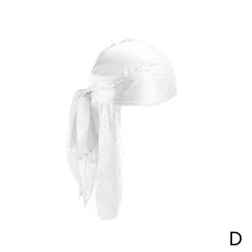 Unisex Herren Damen Bandana Durag Kopfbedeckung weiche Seide Piratenhut Kappe Halstuch F9Q4 - Bild 14 von 16