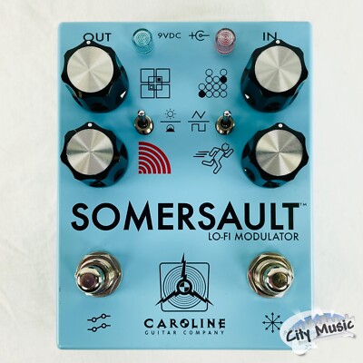 Used Caroline Guitar Company Somersault Lo-Fi Modulator Guitar Effects Pedal  