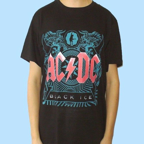 Camiseta AC/DC Black Ice. rockeras de bandas rock metal | eBay