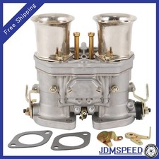 Carburetor 44 Idf 2 Barrel Fit For Vw Beetle Fiat Porsche Wair Horn