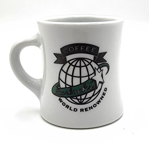 Starbucks World Renowned Coffee Restaurant Diner Style Classic Globe Mug Cup 8oz - Picture 4 of 9