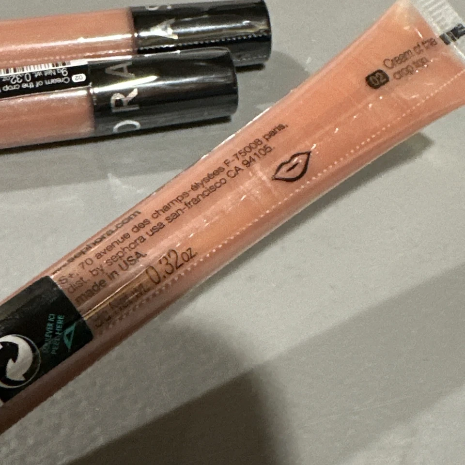 Sephora Colorful Lip Gloss Balm #2 Cream Of The Crop Top Lot Of 3 Sealed - Image 4 of 4