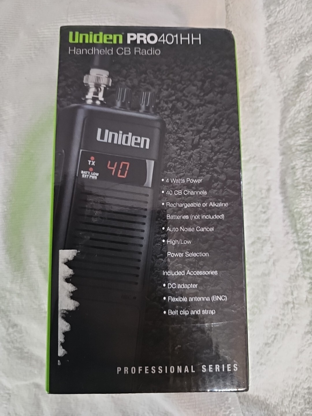 Uniden PRO401HH Handheld CB Radio 782386068569 eBay