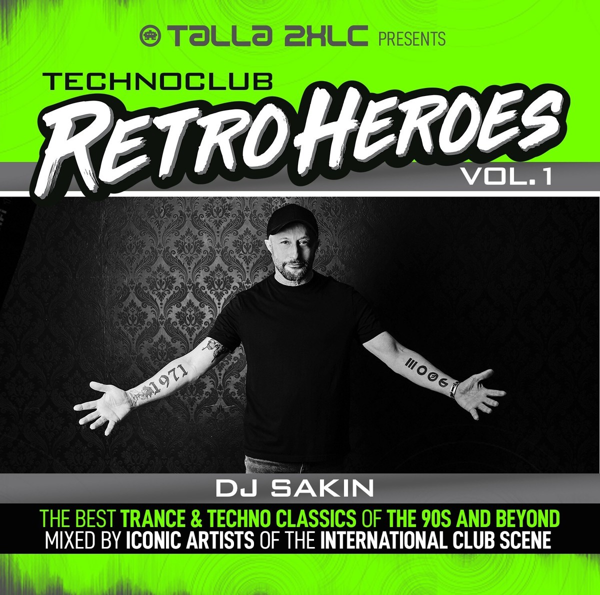 Cd Talla 2Xlc Presents Techno Club Retroheroes by Various