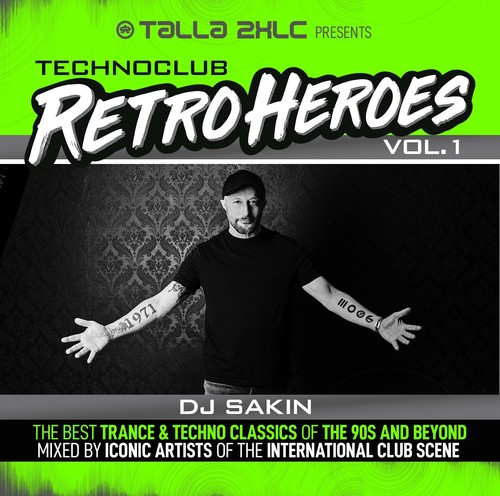 CD Talla 2XLC presents Techno Club Retroheroes Vol. 1 von Various Artists - 第 1/1 張圖片