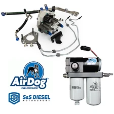 AirDog II 5G 165GPH & S&S CP4 To DCR Kit For 2011-2016 Ford 6.7L Powerstroke