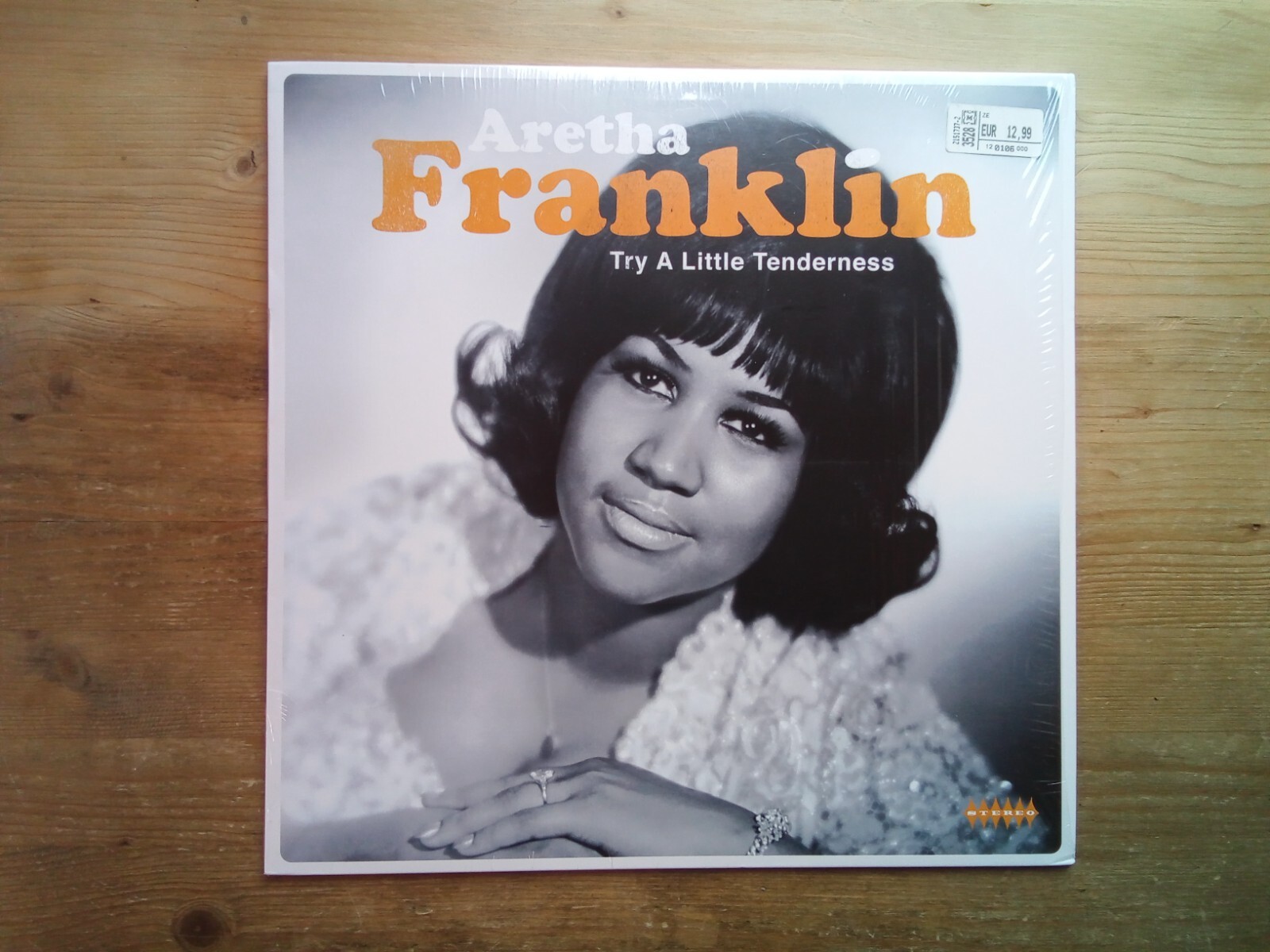 Aretha Franklin Try A Little Tenderness Very Good+ Vinyl LP Record 2017 Reissue