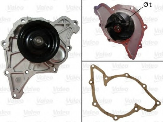 Pompa acqua Audi A4, A6, A8, VW Passat, Skoda Superb, Octavia 2.5 TDi 506591