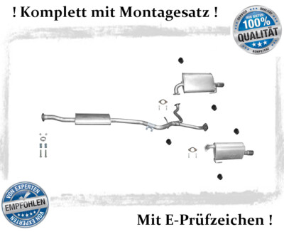Auspuffanlage für Subaru Legacy IV 3.0 R / Outback III 3.0 Auspuff Montagesatz