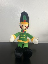 Windsor Collection 21  Toy Soldier Christmas Nutcracker Plush Musical Works Vtg