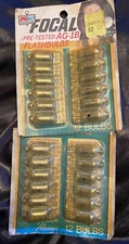 Vintage Focal AG-1B flashbulbs lot of two packs of twelve