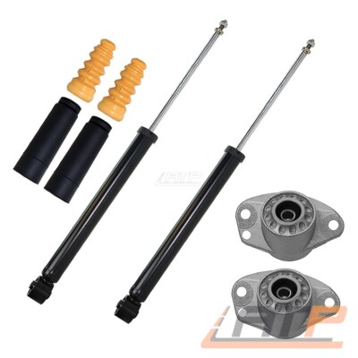 2x STOSSDÄMPFER GAS HINTEN +DOMLAGER +PROTECTION-KIT FÜR AUDI A3 VW BORA GOLF 4