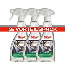 3x Sonax Auto Innenraumreiniger Kunststoff-Flasche Sprayer 500ml