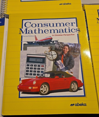 Abeka 10th Grade Consumer Mathematics Full Set