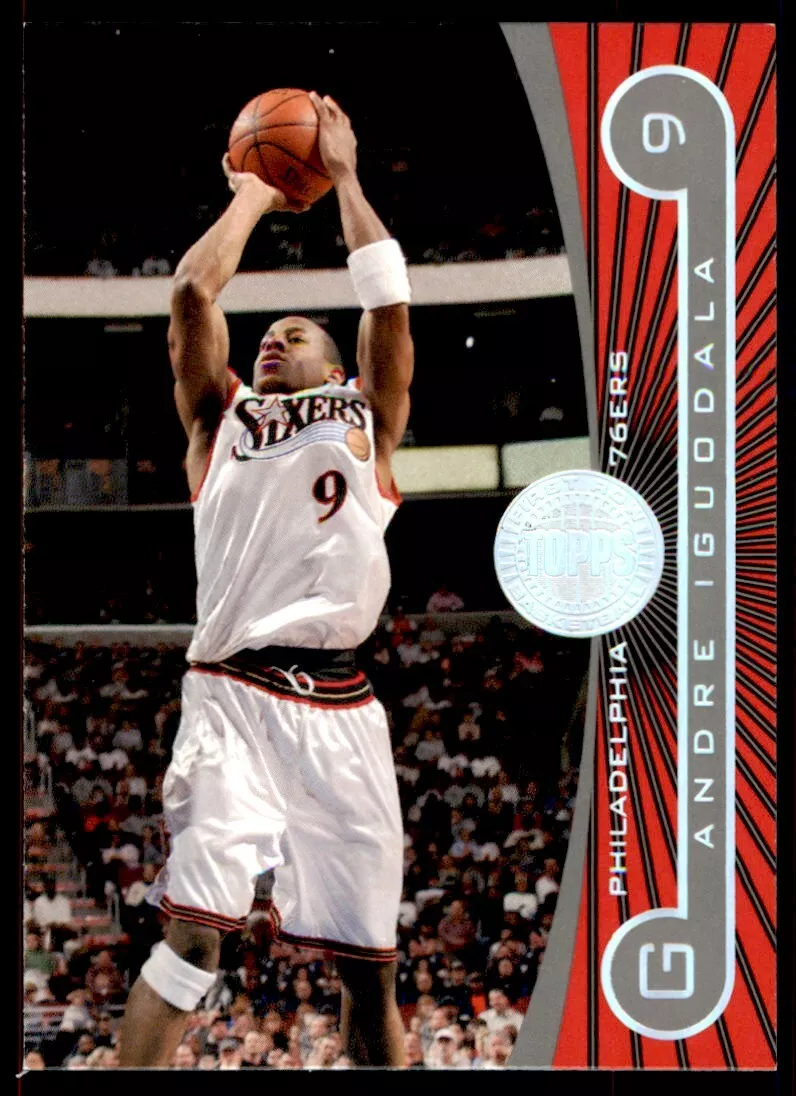 2005-06 Topps First Row Andre Iguodala Philadelphia 76ers #68 eBay