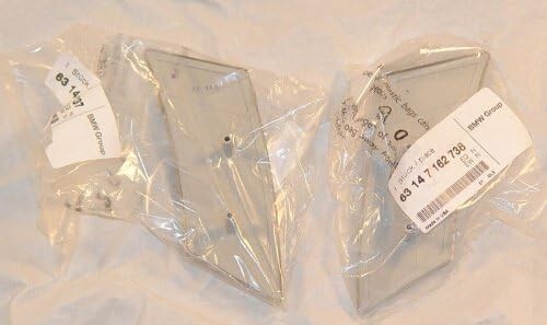 2002-2008 BMW E85 E86 Z4 Clear Front Bumper Reflectors 63147162737