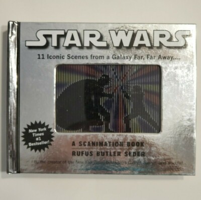 Star Wars Scanimation Book Rufus Butler Seder 11 Iconic Scenes