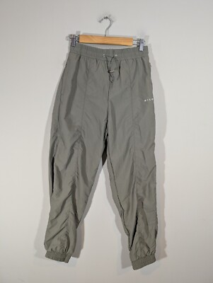Anthropologie Wilo The Label Pants Women Sz S Green Parachute Joggers Gorpcore