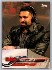 David Otunga 2018 Topps WWE Then Now Forever Bronze Parallel #121