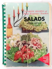 1964 Favorite Recipes Home Economics Teachers Salads Appetizers Alabama