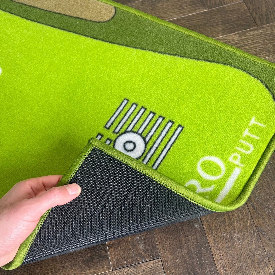 10ft PUTTING GOLF MAT W/ SILICONE HOLE eBay