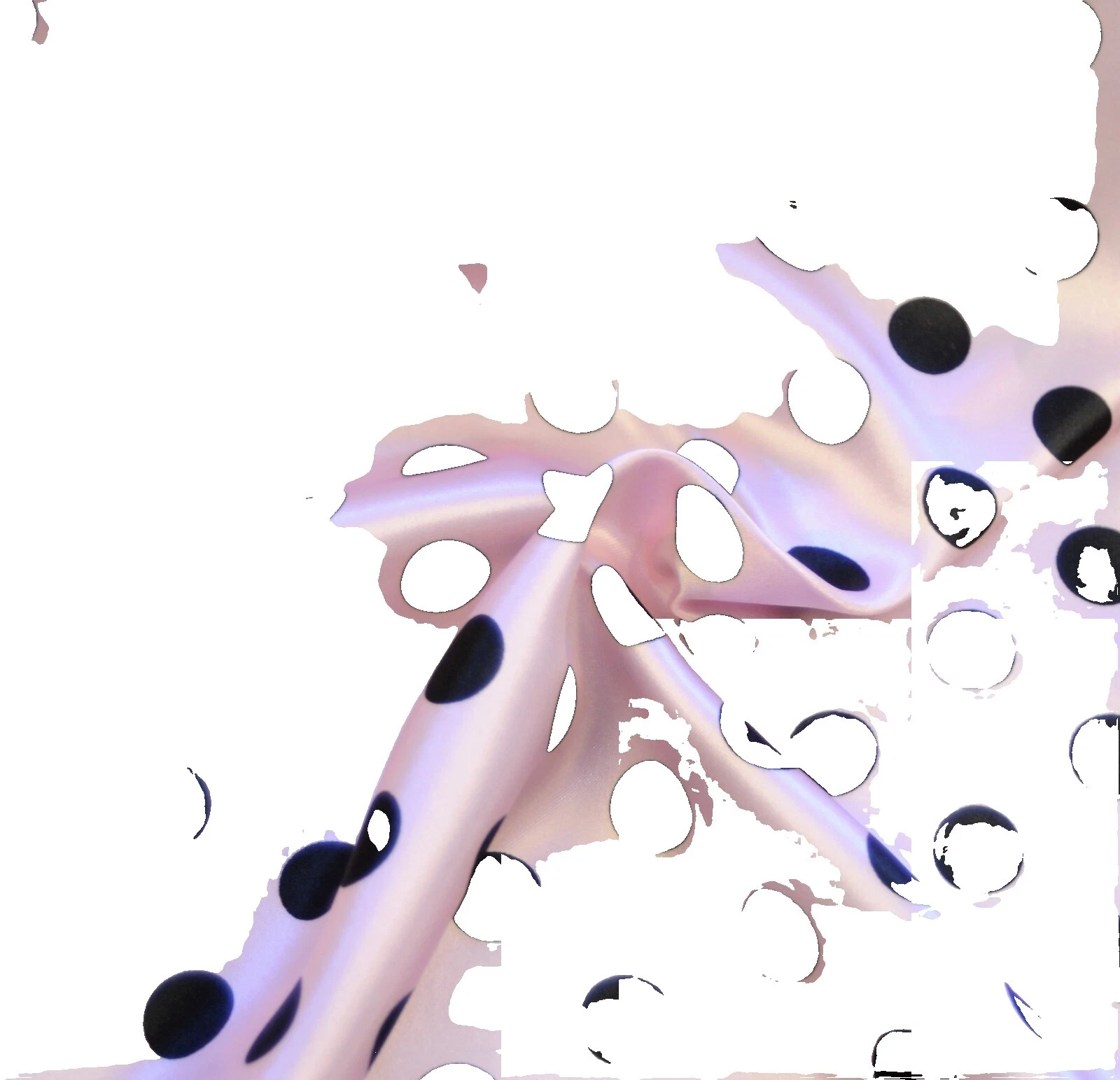 Vestuario de satén de lunares-Telas artesanales de ropa de todos los días