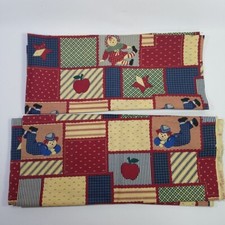 2 Pieces Vintage Wamsutta OTC Fabric Raggedy Patch Kids Like Raggedy Ann Andy