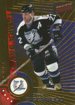 1997-98 Pacific Dynagon #115 DINO CICCARELLI - Tampa Bay Lightning