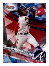 RONALD ACUNA 2017 TOPPS BOWMAN'S BEST #TP-10 BRAVES BASE ROOKIE CARD RC BD7415
