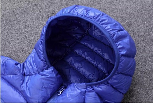 Piumino leggero uomo piumino invernale con cappuccio taglie forti abbigliamento uomo - Foto 8 di 21