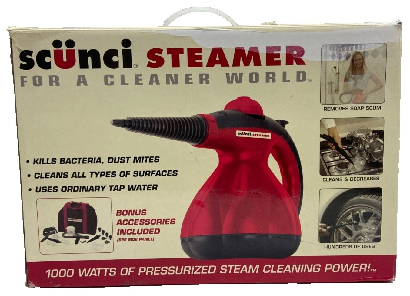 scünci Household Steam Cleaners