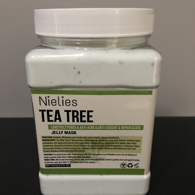 Nielies TEA TREE Jelly Mask Constrict Pores & Anti Acne, Repair Scars 23Oz