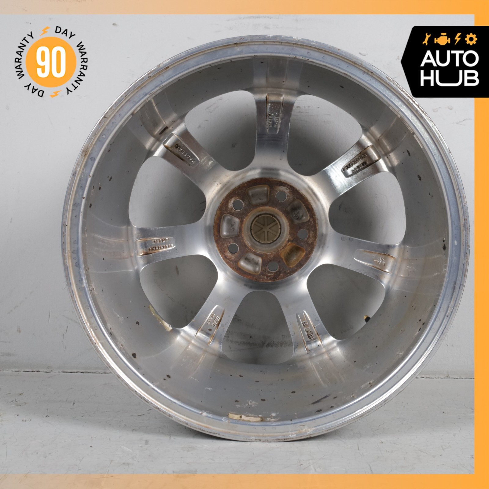 Maserati M138 Coupe Spyder 4200 GT 9.5 x 18 18" BBS Rear Wheel Rim 199554 OEM
