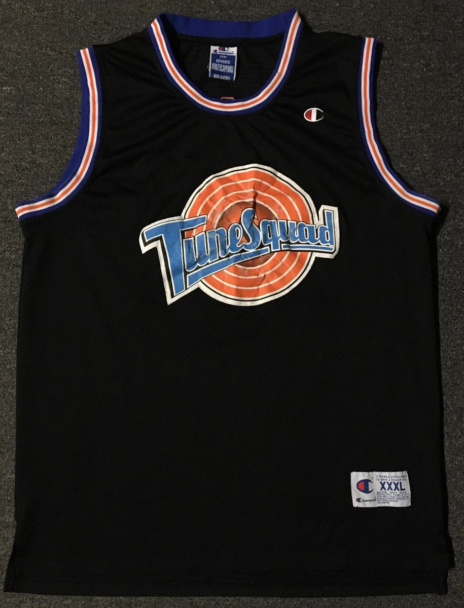 Vtg 90s Champion Space Jam Taz Jersey XXL 3XL Looney Tunes Squad Movie Cartoon