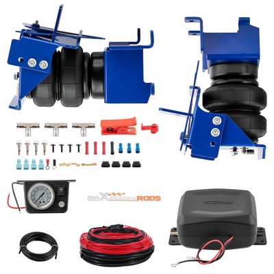 Air Suspension Helper Spring + Compressor Kit For F150 4WD 2015-2023