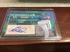 2019 PANINI DONRUSS BASEBALL LUIZ GOHARA BLEACHERS INC AUTO ATLANTA BRAVES