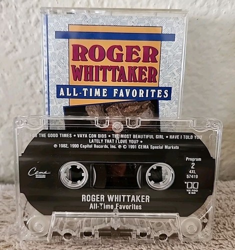 All-Time Favorites by Roger Whittaker Cassette Tape Play Tested - Picture 3 of 3