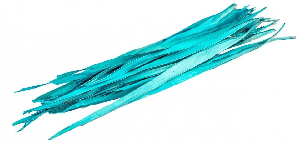 NaDeco® Sun Palmen Blätter aqua ca. 100cm Bund mit 250g | Palmenblätter | Deko B - Bild 1 von 1