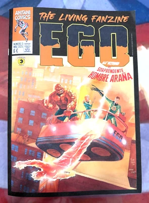 EGO THE LIVING FANZINE #3 maggio 2025 - Spider-Man Mexico cover Federico MELE*