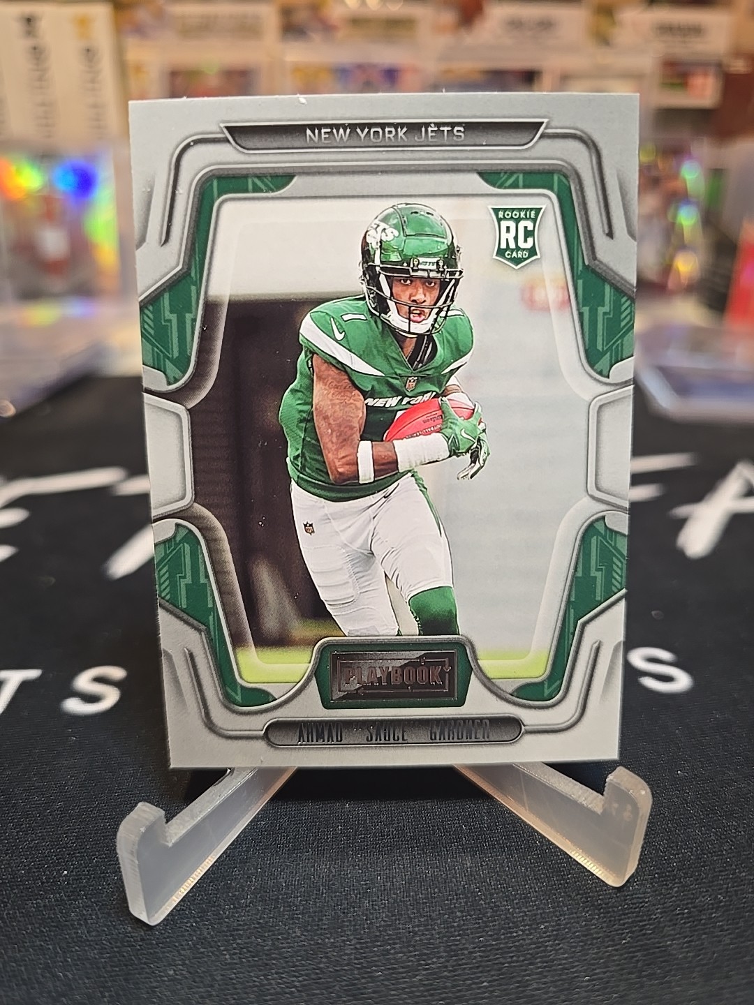 2022 Panini Playbook Ahmad "Sauce" Gardner Rookie #128 New York Jets Colts
