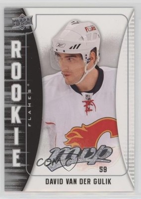 2009-10 Upper Deck MVP Rookie David Van Der Gulik #330 0m8e