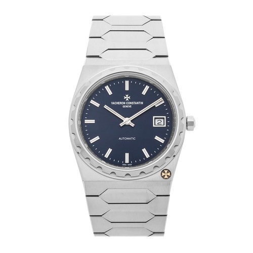 Vacheron Constantin Historiques 222  Steel Auto 37mm Blue Dial 4200H/222A-B934