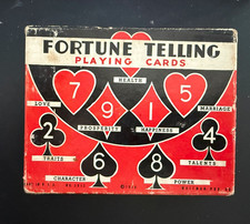 SUPER RARE! - Fortune Telling Playing Cards b...